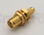 (image for) SMA Bulkhead Female for RG400