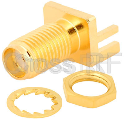 (image for) SMA End Launch Bulkhead PCB Jack