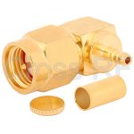 (image for) SMA Right Angle Male for RG178