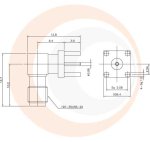 (image for) SSMA Right Angle PCB Jack
