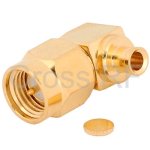(image for) SMA Right Angle Male for .085 Semi-Rigid - stainless