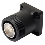 (image for) 7/16 DIN 4 Female Hole Panel Receptacle with Seal