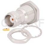 (image for) TNC Bulkhead Female for .085 Semi-Rigid