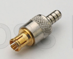 (image for) MCX Straight Plug for RG179 - 75 ohm