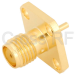 (image for) SMA Female 4 Hole Panel Receptacle