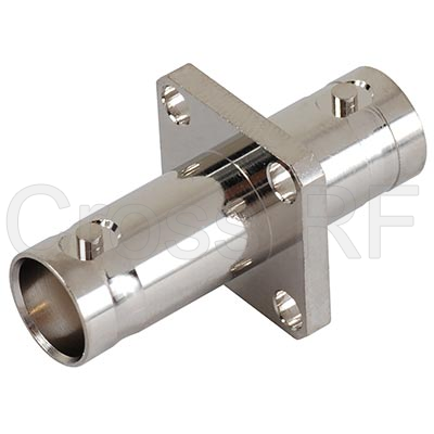 (image for) BNC Female to BNC Female 4 Hole Panel Adapter