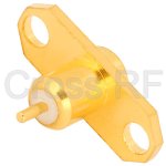 (image for) MCX 2 Hole Panel Jack Receptacle