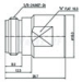 (image for) N 2 watt Female precision termination; DC to 18GHz