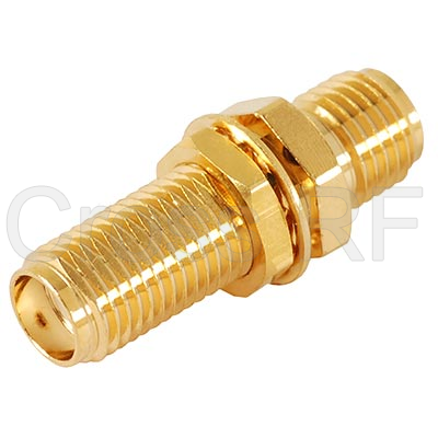 (image for) SMA Female to SMA Bulkhead Female Adapter