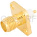 (image for) SMA Female 4 Hole Panel Receptacle
