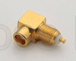 (image for) MCX Right Angle Bulkhead Jack Receptacle
