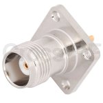 (image for) TNC Female 4 Hole Panel Receptacle