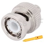 (image for) BNC Straight Male for .141 Semi-Rigid