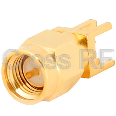 (image for) SMA End Launch PCB Plug - Wide