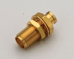 (image for) SMA Bulkhead Female for .085 Semi-Rigid